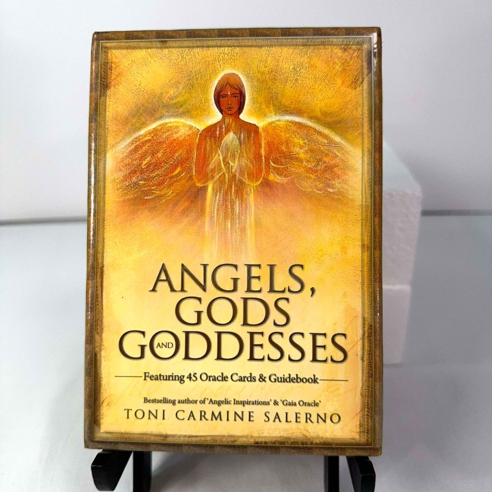 Angels, Gods and Goddesses 45 Oracle Cards by Toni Carmine Salerno Deck & Book